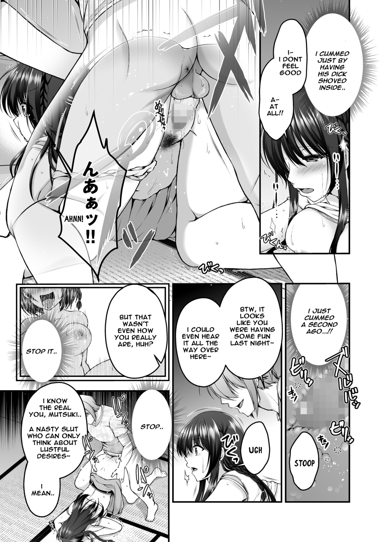 Hentai Manga Comic-I Can Hear My Girlfriend's Voice In The Other Room As She Cries Out From Doing NTR With Her Old Boyfriend-Read-20